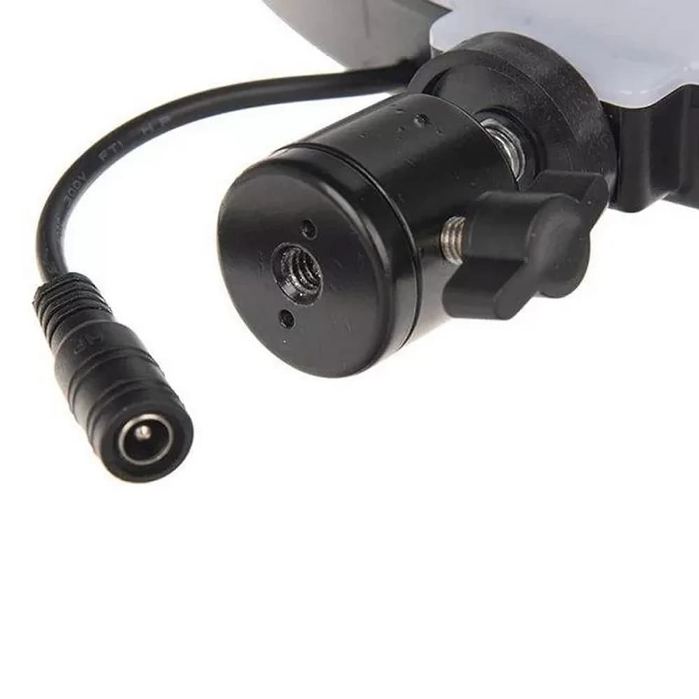 رینگ لایت Ring Light YQ-320A همراه سه پایه و آینه — تصویر ۲