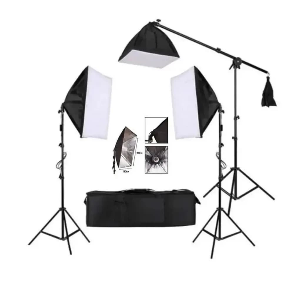 کیت سه شاخه نور 3 لامپ Continuous Lighting Kit 3 Lamps