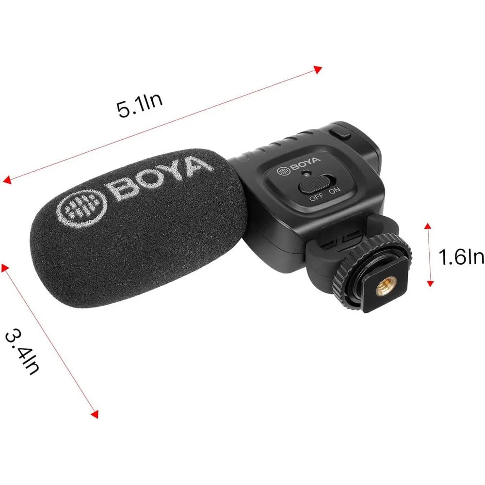 میکروفن شاتگان بویا BOYA BY-BM3011 Microphone — تصویر ۳