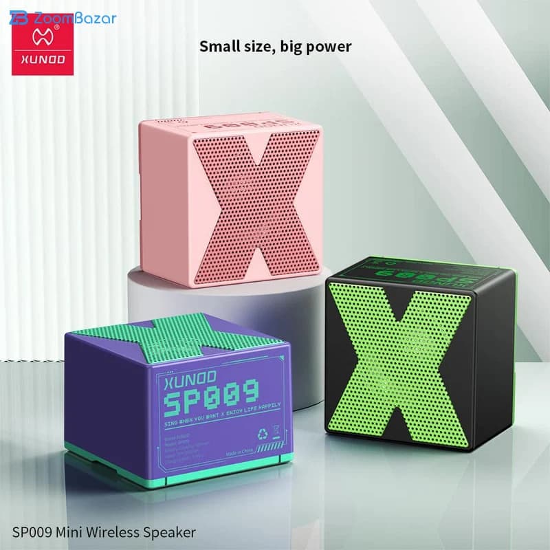 اسپیکر بی سیم ژاند مدل SP009 — تصویر ۸