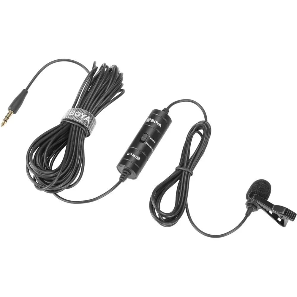 میکروفون یقه ای بویا BOYA BY-M1S Lavalier Microphone — تصویر ۵