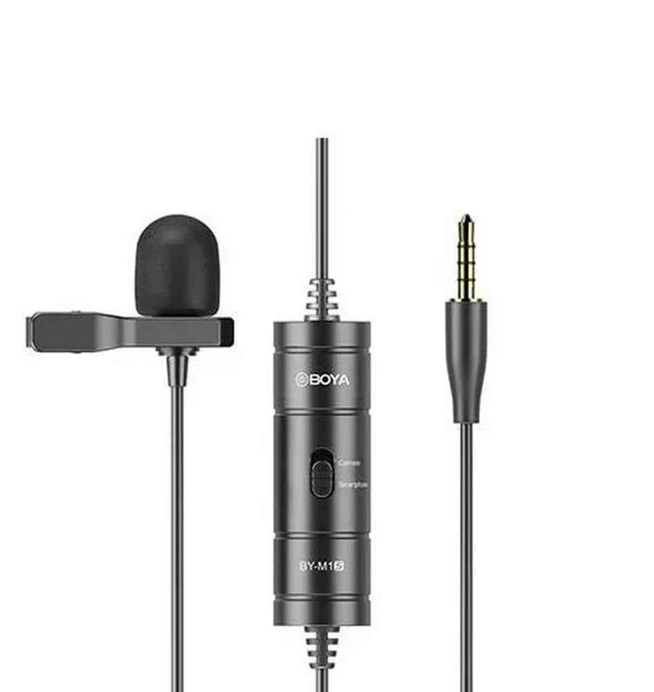 میکروفون یقه ای بویا BOYA BY-M1S Lavalier Microphone