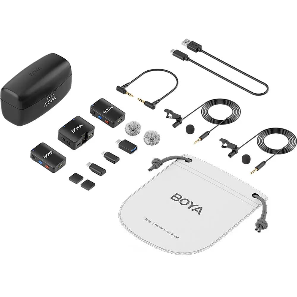 میکروفون بی سیم بویا BOYA BOYAMIC 2-Person (2.4 GHz) — تصویر ۷