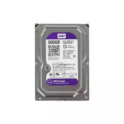 هارد 500 گیگابایت (500GB WD PURPLE) بنفش شرکتی