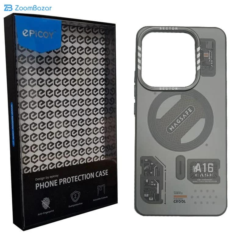 قاب اپیکوی مدل Sector Crool مناسب برای گوشی موبایل شیائومی Redmi Note 14 4G — تصویر ۸
