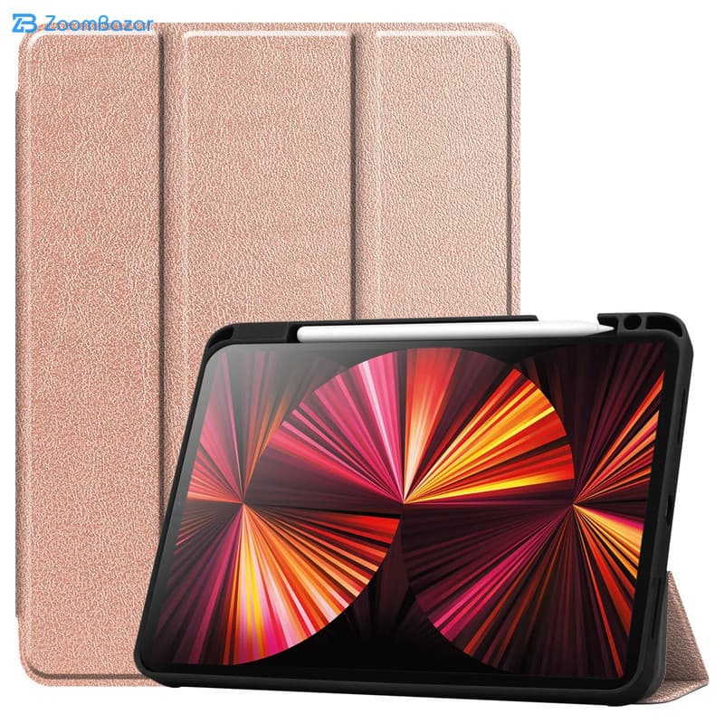 کیف کلاسوری اپیکوی مدل Smart Case مناسب برای تبلت اپل iPad Air 13 2025 / iPad Air 13 2024 / iPad Pro 12.9 2022 / 2021 / 2020 — تصویر ۷