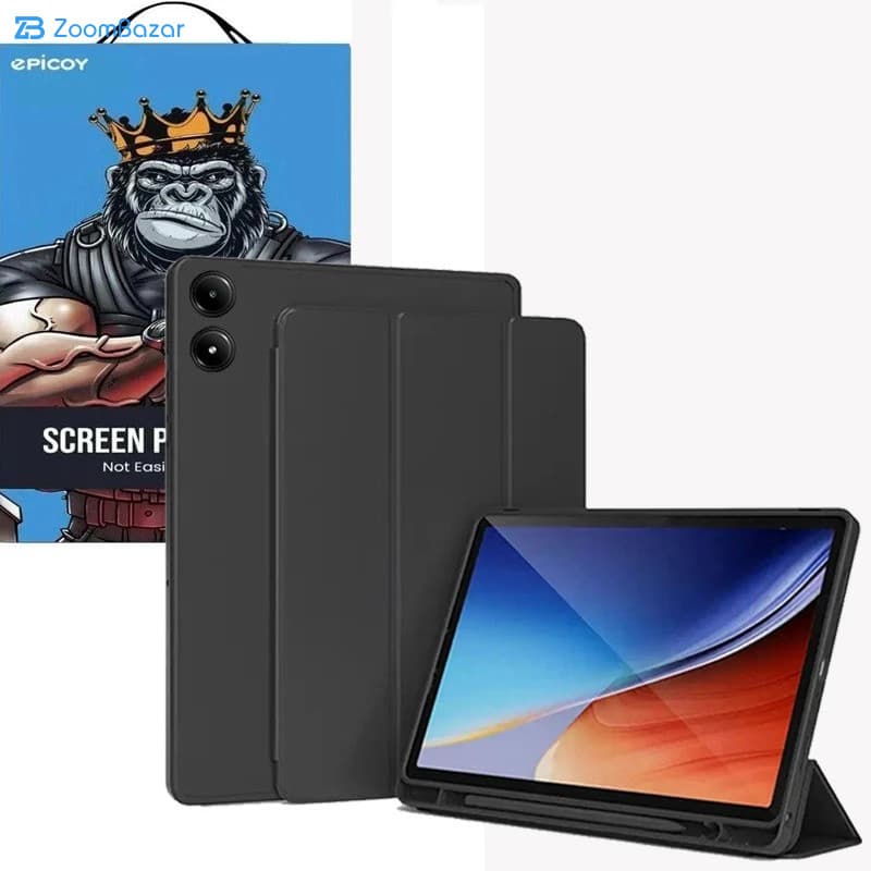 کیف کلاسوری اپیکوی مدل Smart مناسب برای تبلت شیائومی Redmi Pad Pro 12.1 / Poco Pad 12.1 — تصویر ۳