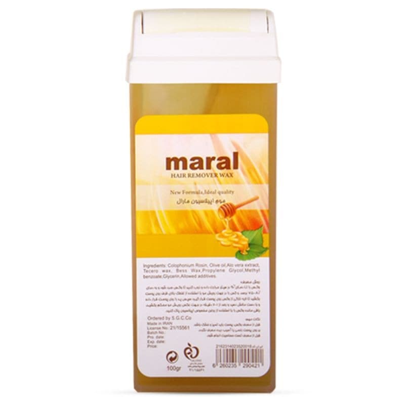 موم وکس خشابی عسلی مارال ۱۰۰ گرمی