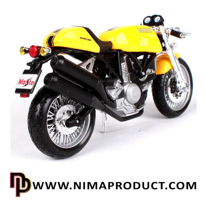 ماکت موتور سیکلت فلزی Ducati Sport 1000 — تصویر ۴