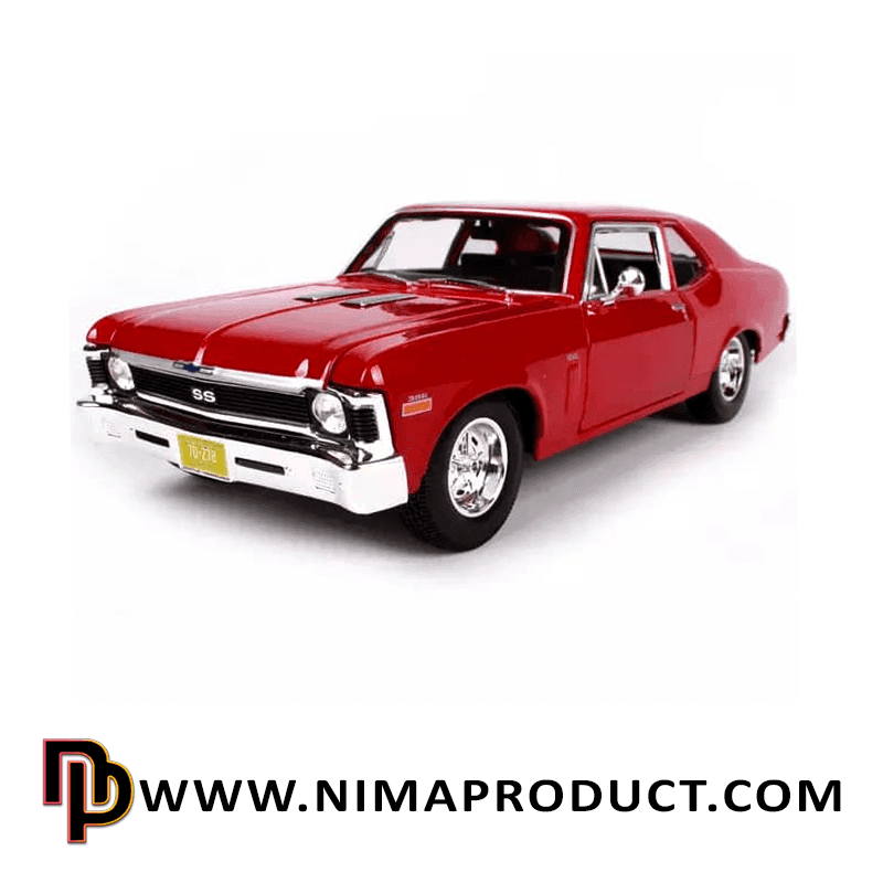 ماکت ماشین فلزی مدل 1970 Chevrolet Nova SS