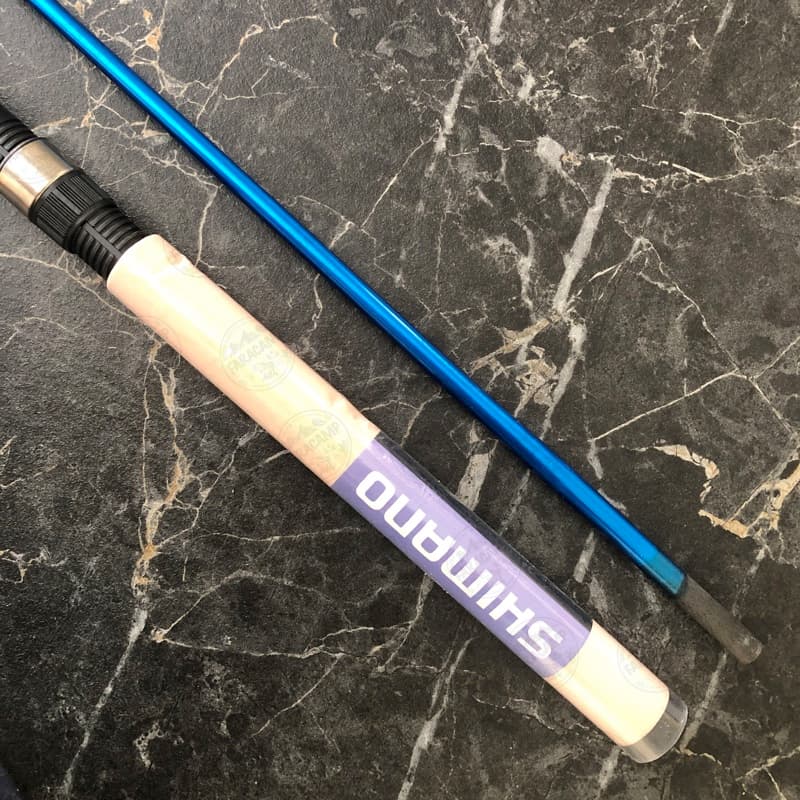 چوب ماهیگیری شیمانو فول کربن دو تکه اکشن ۶۰-۹۰ گرم ۱۸۰ سانتی متر SHIMANO CRUZAR AX — تصویر ۶