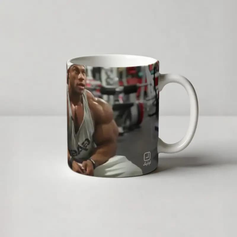 ماگ ورزشی طرح تمرین پرقدرت فیل هیث Phil Heath – کد LV191