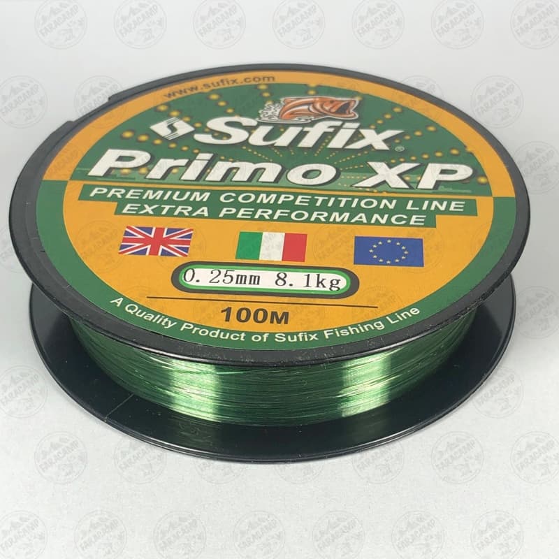 نخ ماهیگیری Sufix Primo Xp سافیکس ۱۰۰ متر سایز ۱/۰۰ — تصویر ۳