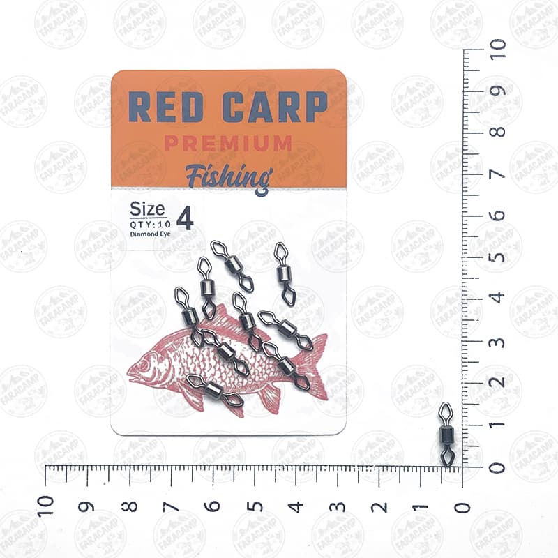 دوراهی RedCarp Diamond بسته ۱۰ عددی سایز ۴