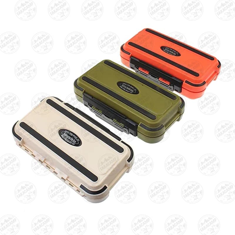 جعبه لوازم ماهیگیری Fishing Tackle Box رنگ نارنجی — تصویر ۶