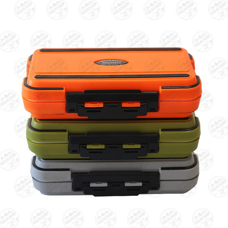 جعبه لوازم ماهیگیری Fishing Tackle Box رنگ نارنجی — تصویر ۷