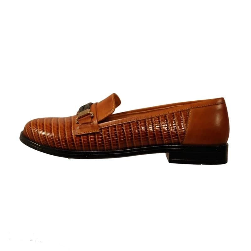 کفش کالج زنانه چرم طبیعی کد 626