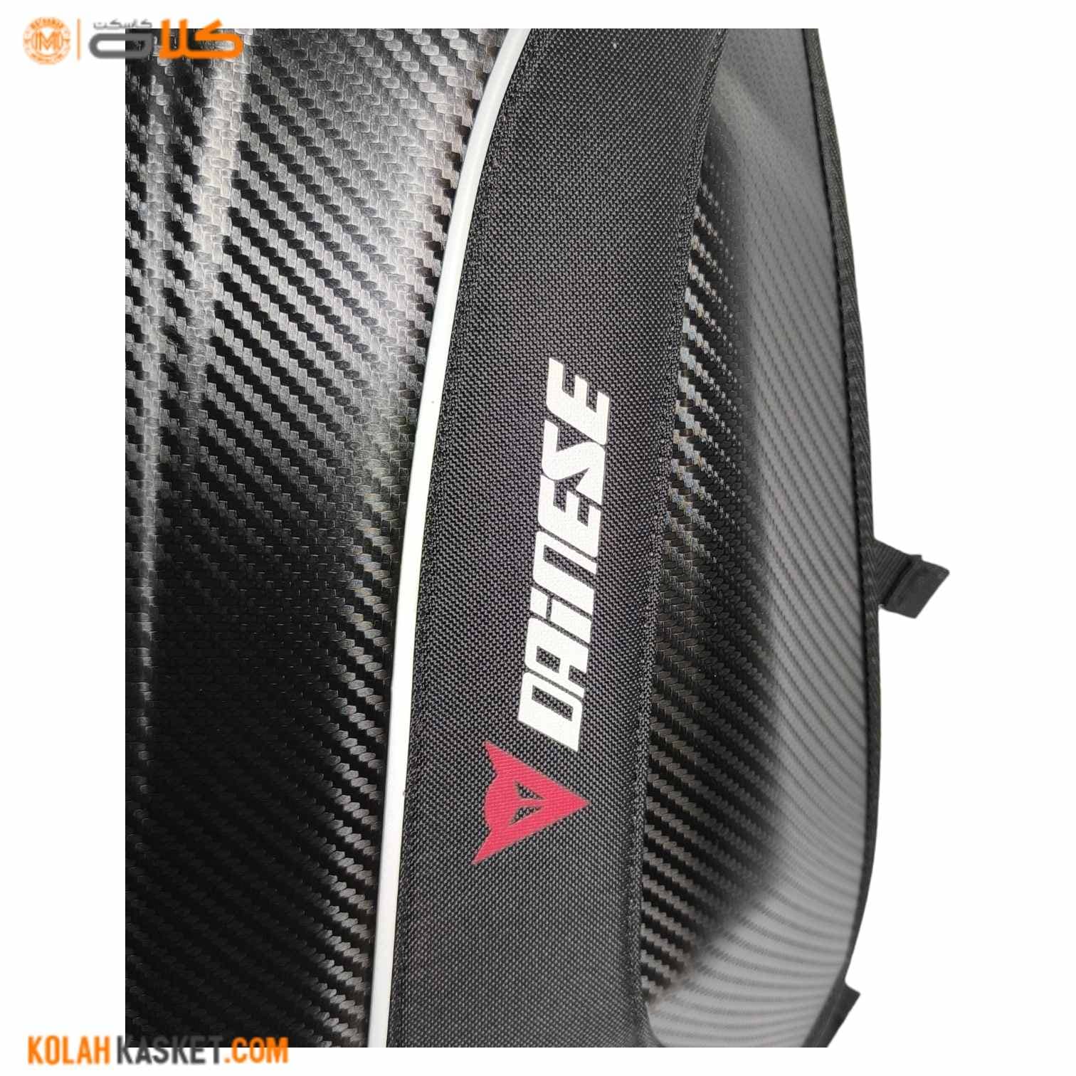 کوله موتور سواری حرفه ای DAINESE | طرح کربن کد 39 — تصویر ۳