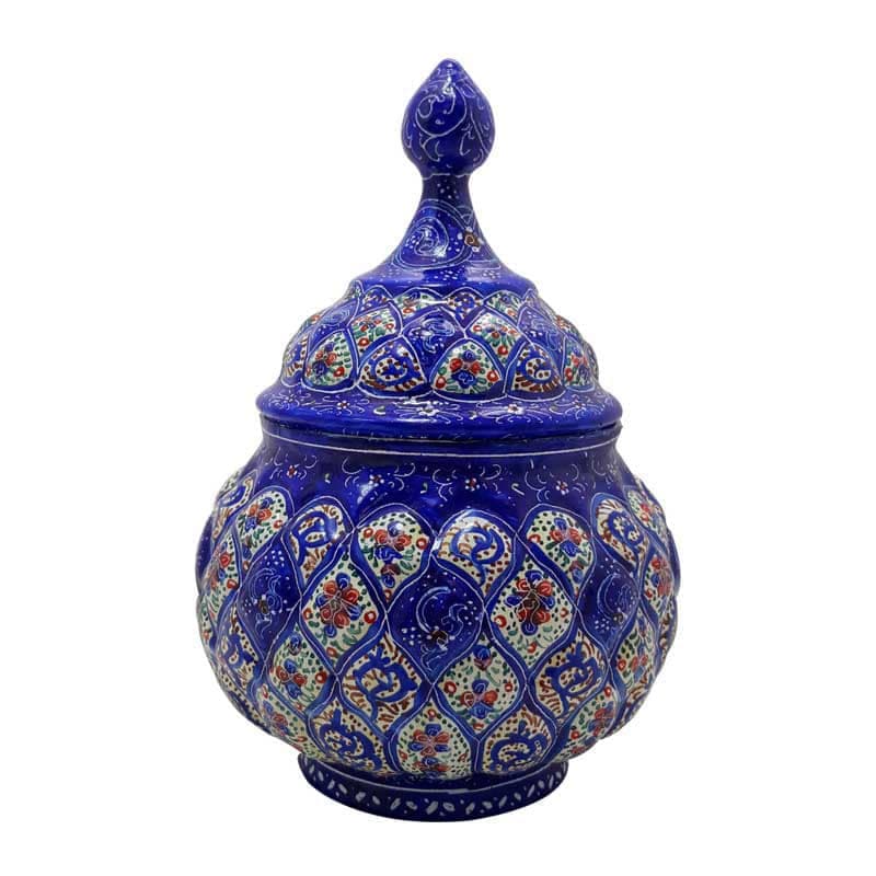 قندان میناکاری 13 سانتیمتر
