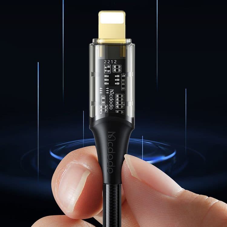 کابل تبدیل USB-C به لایتنینگ MACDODO مدل CA-1590 — تصویر ۳
