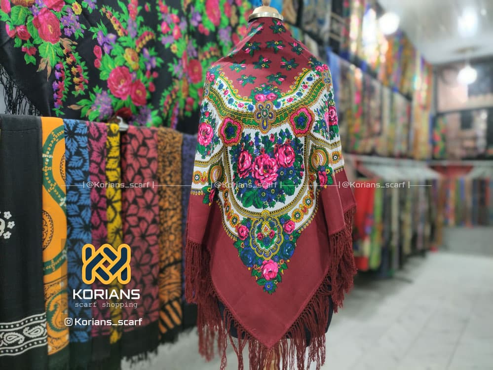 روسری نخی ژاپنی کد Rt12388