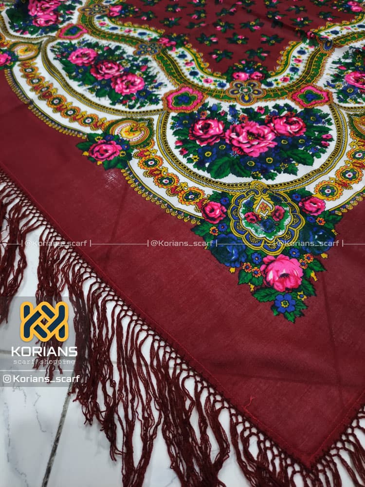 روسری نخی ژاپنی کد Rt12388 — تصویر ۴