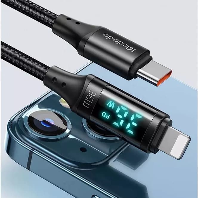 کابل شارژ MCDODO TYPE -C TO LIGHTNING CA-1030 — تصویر ۲