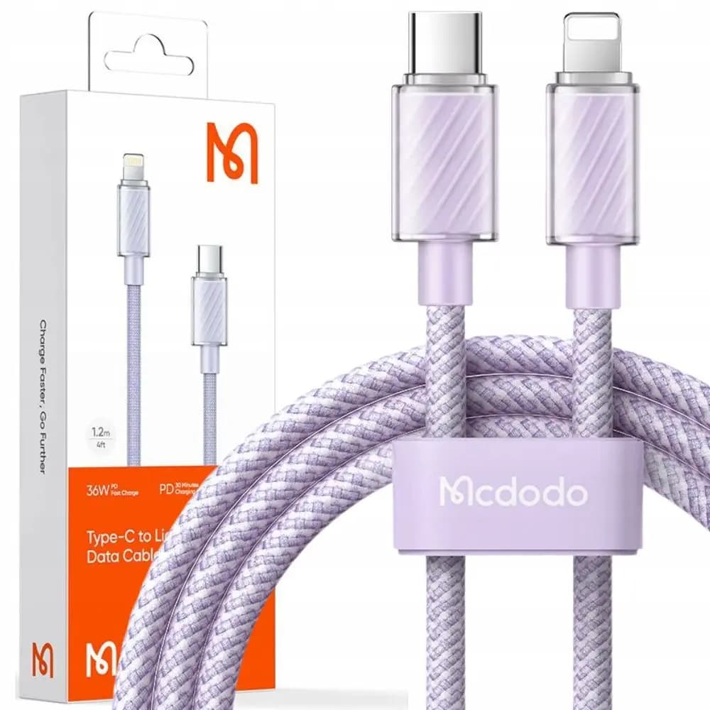 کابل شارژ MCDODO TYPE -C TO LIGHTNING CA-3661 — تصویر ۴