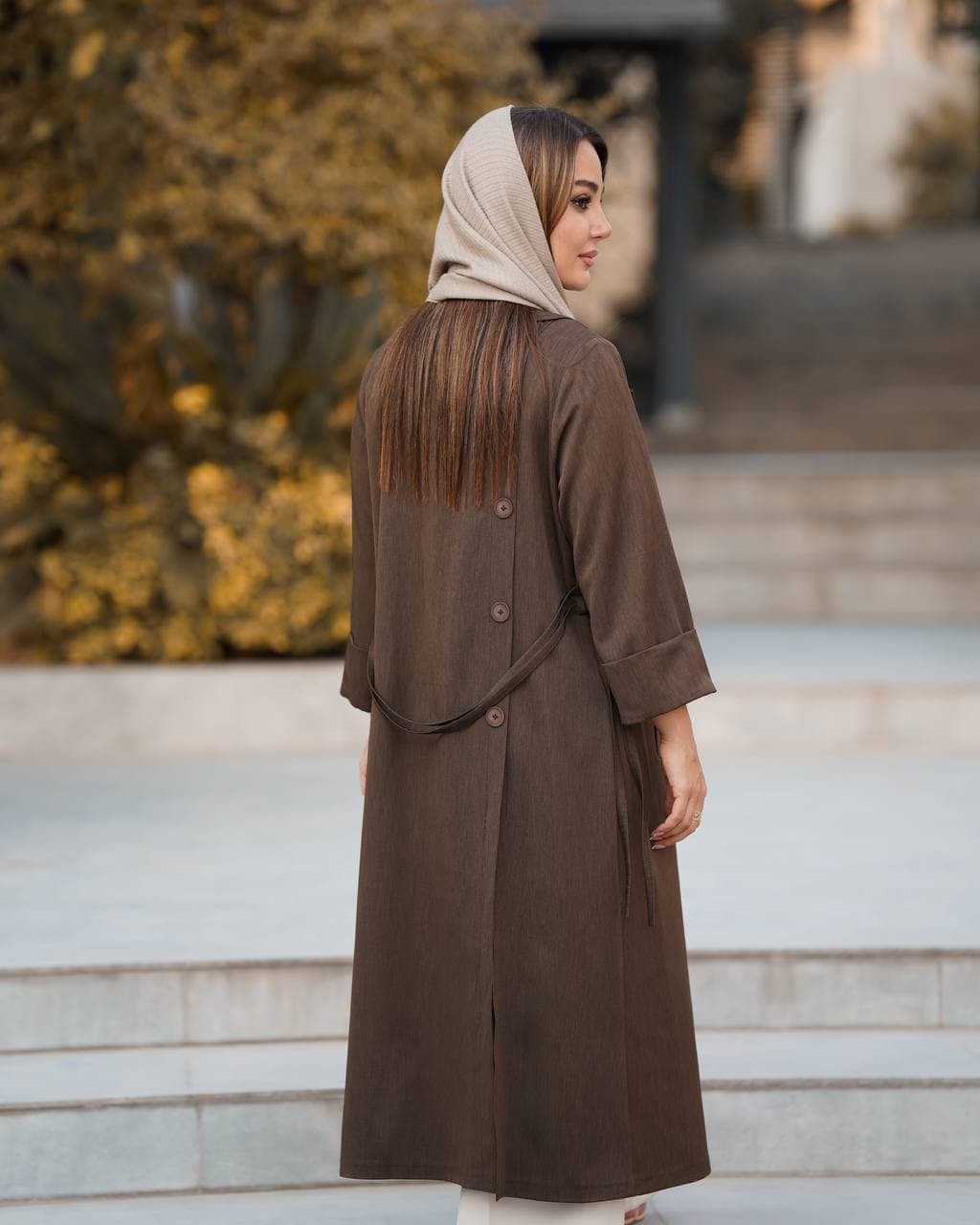 کت بلند زنانه مدل شهره — تصویر ۷