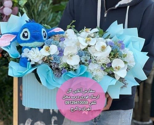 باکس گل مناسب تولد پسر 5 ساله