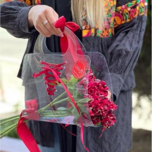 ارسال فوری گل برای بانک تهران ایران زمین 7009