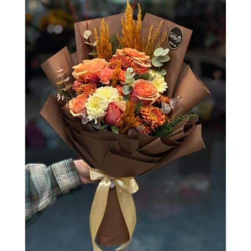 ارسال فوری گل برای بانک ایران زمین تهران شعبه نارمک 6998