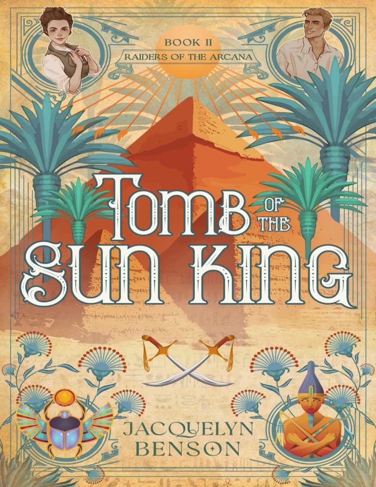 کتاب Tomb of the Sun King (مقبره پادشاه خورشید) نسخه انگلیسی PDF | ژاکلین بنسون