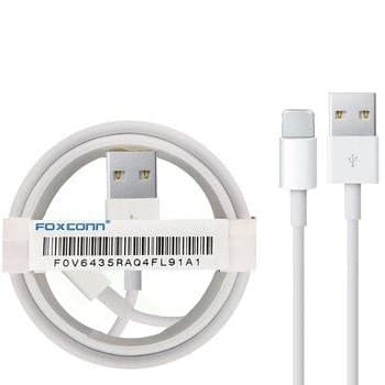 کابل تبدیل USB به لایتنینگ FOXCONN مدل MD818 به طول 1 متر — تصویر ۳