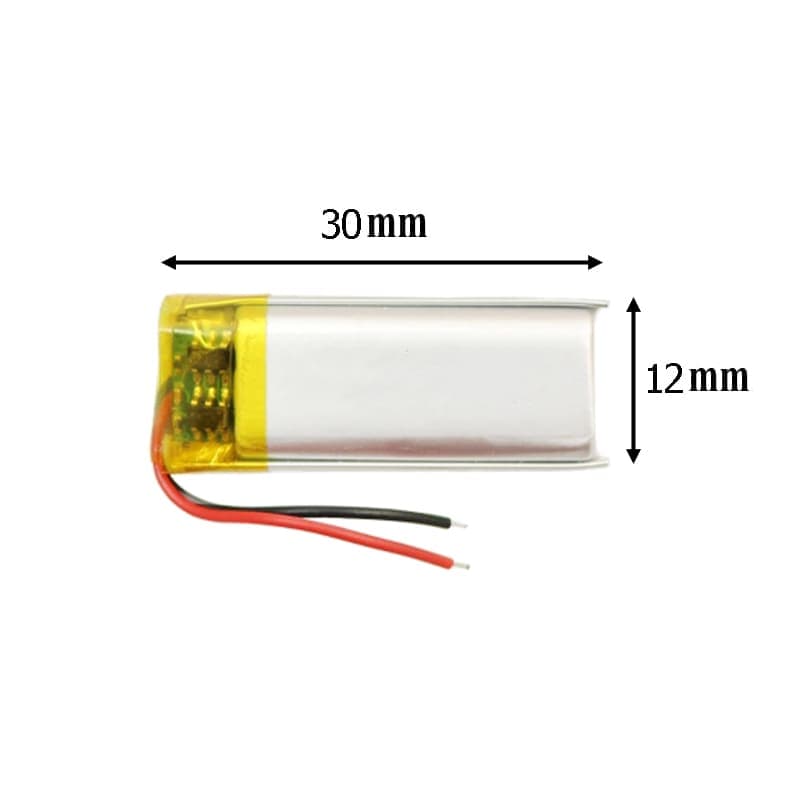 باتری 501230 ظرفیت 250Mah