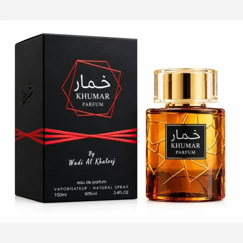 عطر ادکلن مردانه خمار پارفوم وادی الخلیج حجم 100 میل مشابه استرانگر ویت یو پارفوم — تصویر ۲