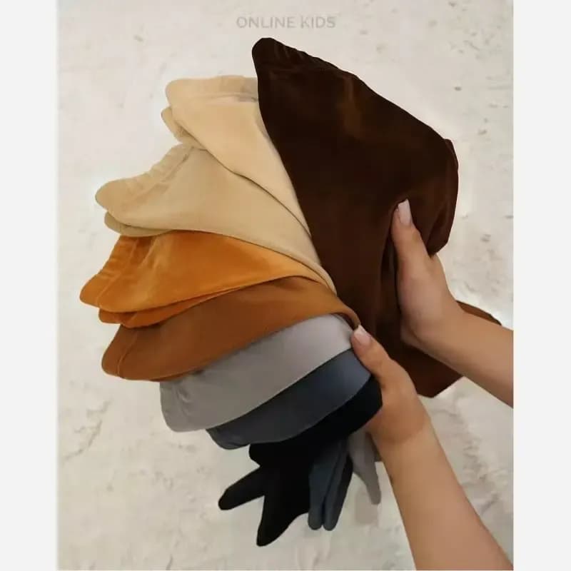 ست بلوز شلوار مخمل پتویی بچگانه مناسب 1 تا 11 سال — تصویر ۲