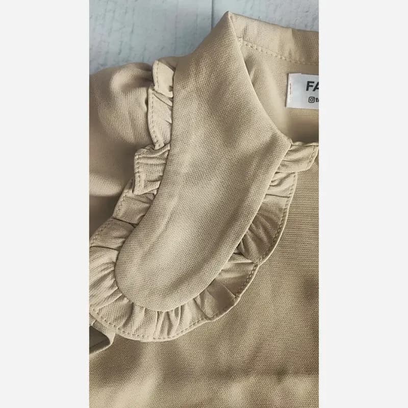 ست شومیز و شلوار دخترانه پاپیون دار پارچه مازراتی درجه یک مناسب 2.5 تا 8 سال — تصویر ۵