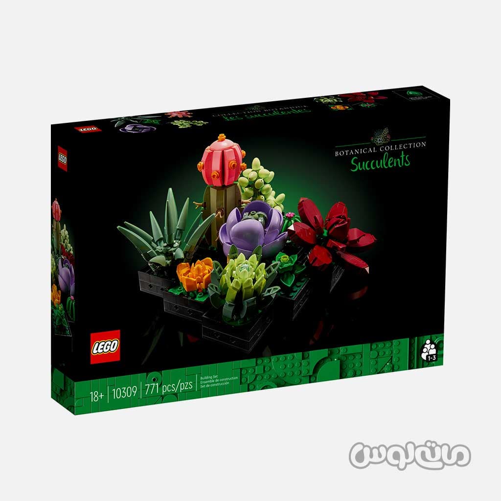 لگو گیاهان ساکولنت سری آیکونز — تصویر ۳