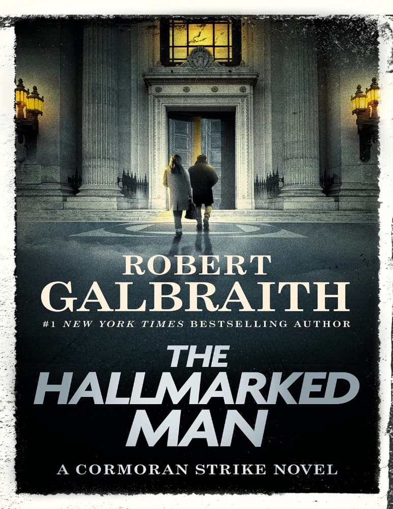 کتاب The Hallmarked Man (مرد نشان دار) نسخه انگلیسی PDF | رابرت گالبریث