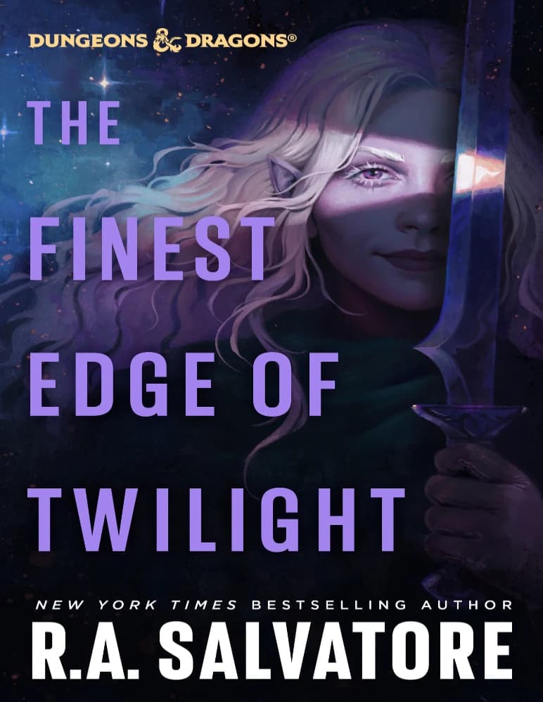 کتاب The Finest Edge of Twilight (ظریف ترین لبه گرگ ومیش) نسخه انگلیسی PDF | آر. ای. سالواتوره