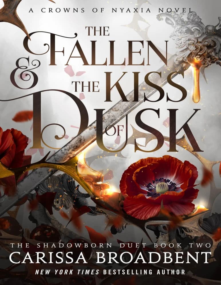 کتاب سقوط کرده و بوسه گرگ و میش (The Fallen and the Kiss of Dusk) نسخه انگلیسی PDF | کاریسا برادبنت