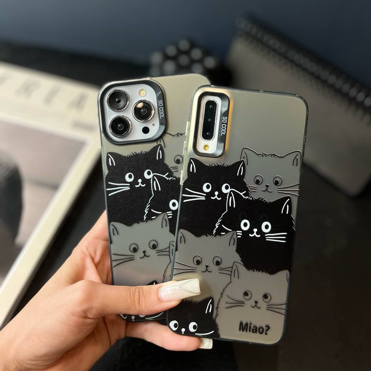 قاب گربه so cool miao (آیفون سامسونگ شیائومی) — تصویر ۳