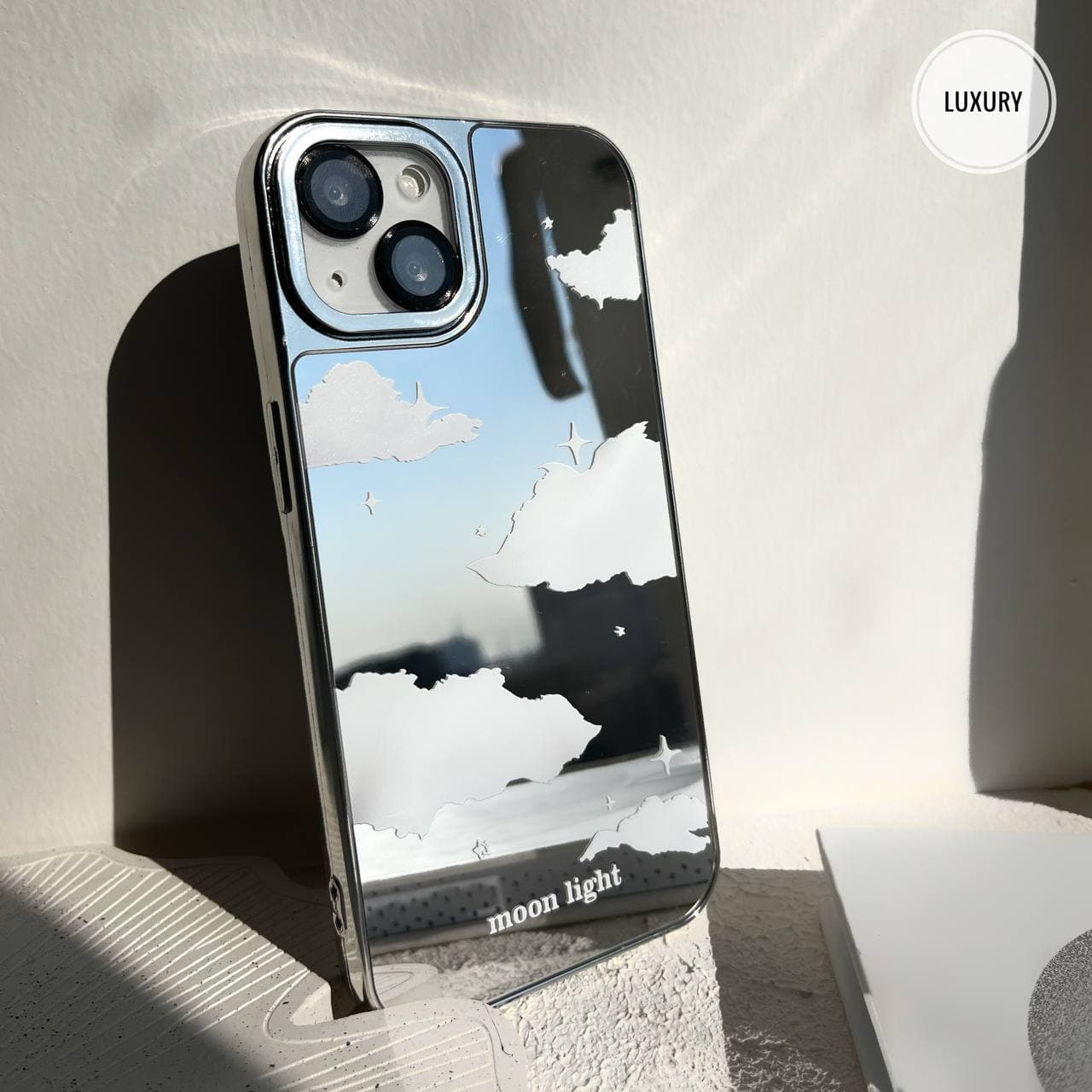 قاب Moon light آیینه ای (آیفون سامسونگ شیائومی) — تصویر ۳