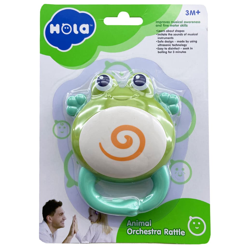اسباب بازی جغجغه ای حیوانات هولا Hola Toys — تصویر ۷