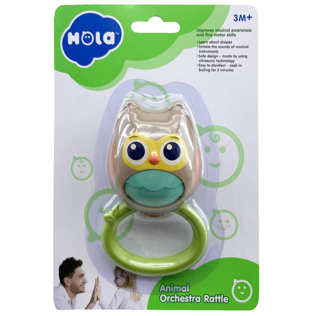 اسباب بازی جغجغه ای حیوانات هولا Hola Toys — تصویر ۶