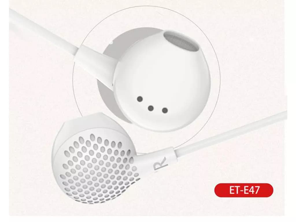 هندزفری با سیم ارلدام Earldom ET-E47 3.5mm headphone — تصویر ۳