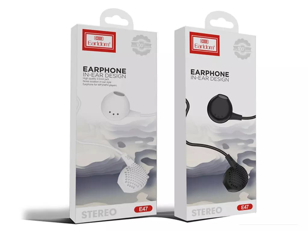 هندزفری با سیم ارلدام Earldom ET-E47 3.5mm headphone — تصویر ۲