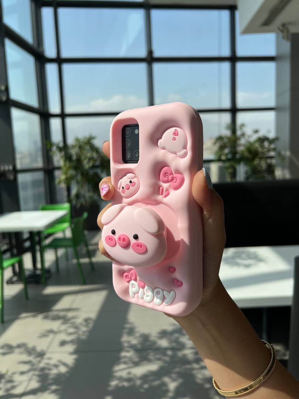 قاب Piggy پاپ سوکتی (سامسونگ) — تصویر ۲