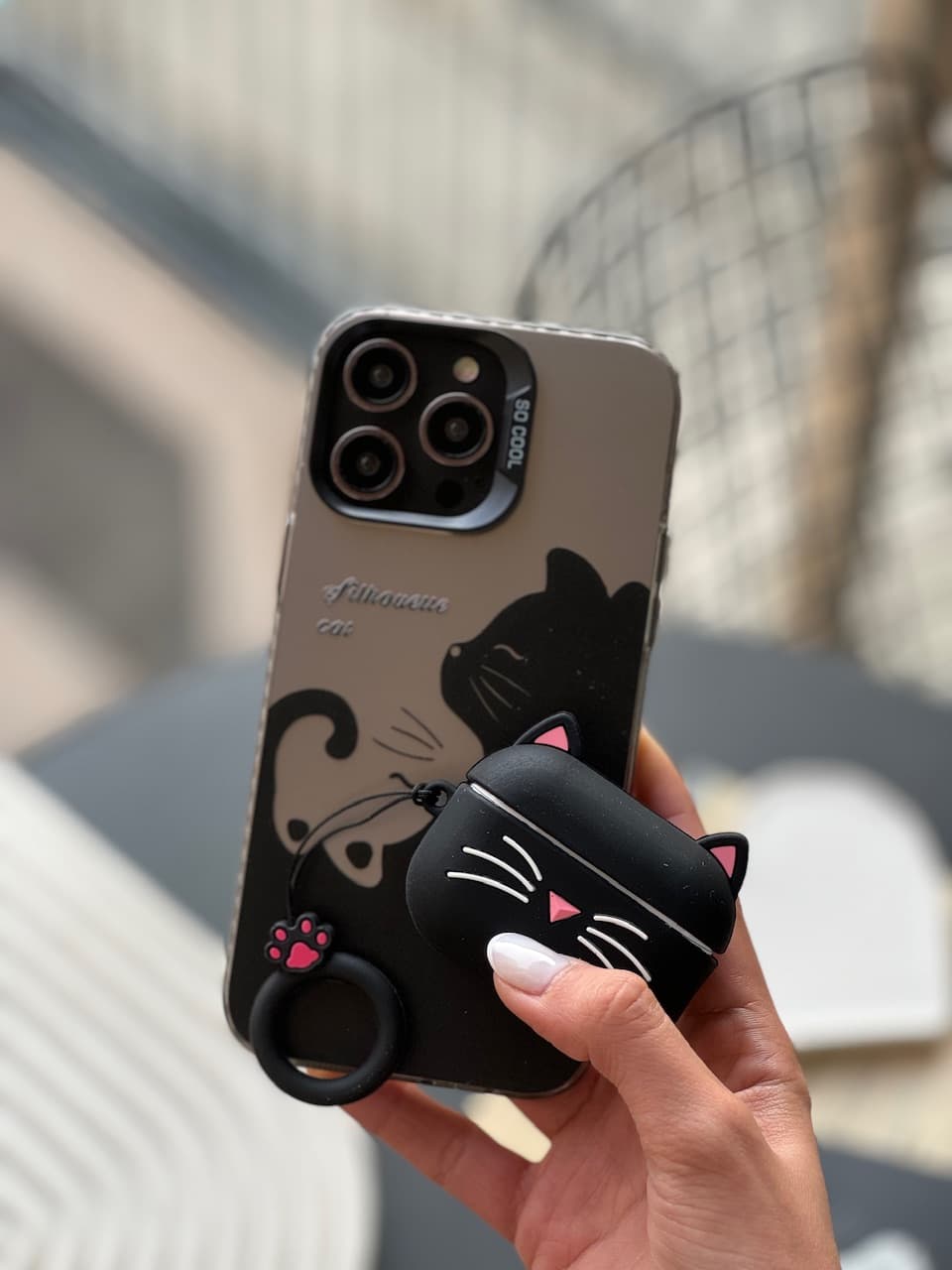 قاب Twin Cat (آیفون سامسونگ شیائومی) — تصویر ۴